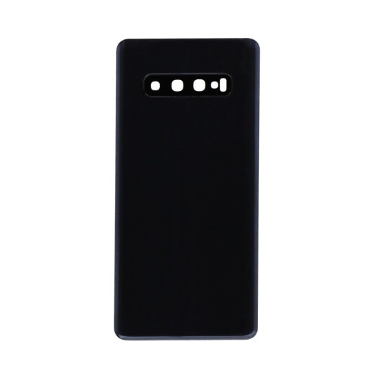 Back Cover+Camera Lens Samsung Galaxy S10 Plus/G975 Black Back Cover+Camera Lens Samsung Galaxy S10 Plus/G975 Black